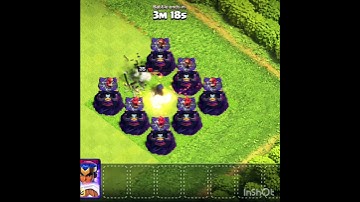 Coc : Max Royal Champion vs Max Wizard Towers.