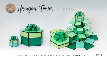 SVG PROJECT HEXAGON TOWER BOX ASSEMBLY TUTORIAL | LPP | N11