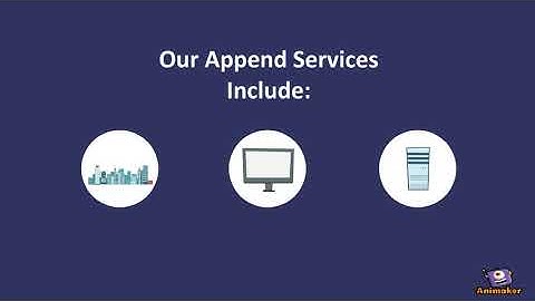 DatabaseUSA Append Services