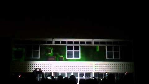 3D-Projection at Effat University in #ITYE2012 part 1