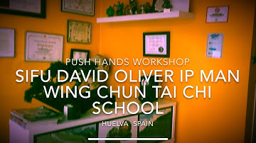 Tai Chi Push Hands Wu Hao Style in Wing Chun School Huelva Spain