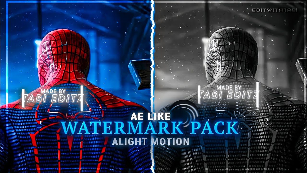 AE Inspired Brand New Watermark Pack 🔥💀 (+preset )