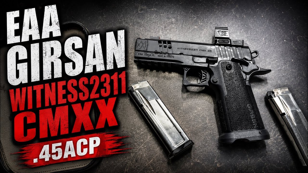 EAA Girsan Witness2311 CMXX .45ACP - YouTube