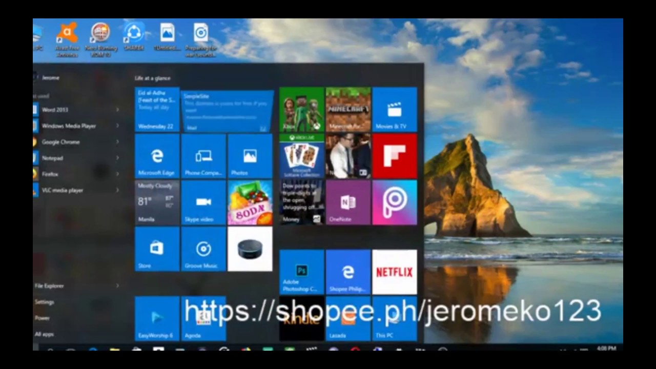 How to Screenshot using the desktop laptop must watch 2018 