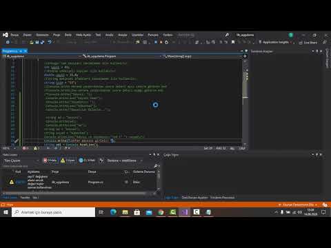 Video: Konsol WriteLine nasıl çalışır?