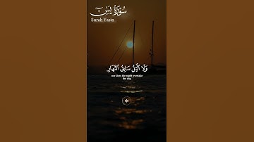 لا الشمس ينبغي لها #سورة_يس ||حالات واتس قرآن ||القارئ#عبدالباسط_عبدالصمد