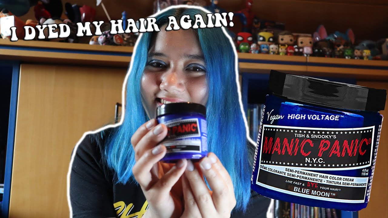 2. Manic Panic Blue Moon Hair Color - Amplified - wide 8