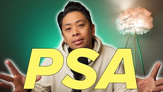 PSA, Appreciation, & Paddles (Channel Update)