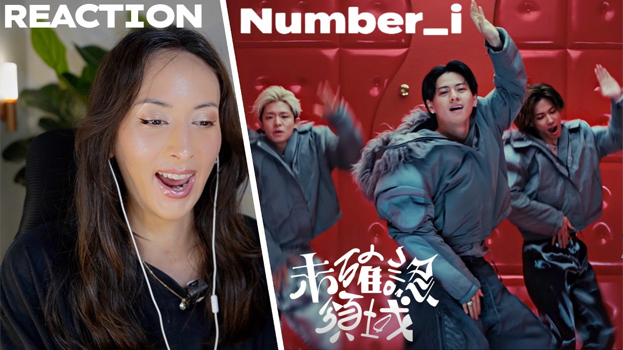 Number_i - 未確認領域 (U.M.A.) [Official Music Video] REACTION