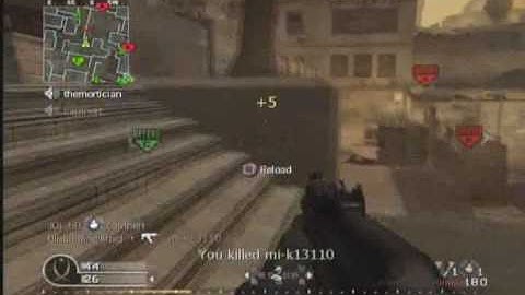 CoD4 - The Road to Commander pt.123 [1/2] (AK74u)