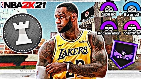 HOW TO MAKE THE BEST LEBRON JAMES BUILD NBA 2K21 (CURRENT GEN)