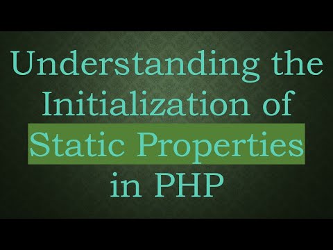 Understanding the Initialization