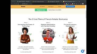 Free Hotelier Bootcamp - Preno & Occupancy Accelerator