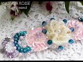 Вышивка бисером индийским крючком/Bead embroidery with indian hook