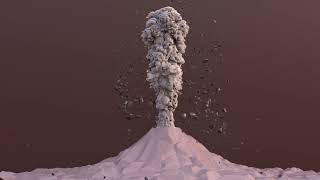 Houdini Volcanic Eruption