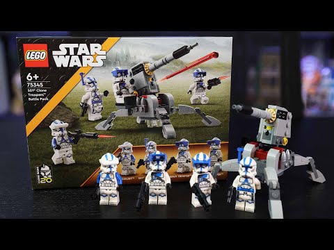 LEGO Star Wars 501st Battlepack 75345 REVIEW!