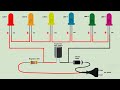 Colour led light circuit diagram