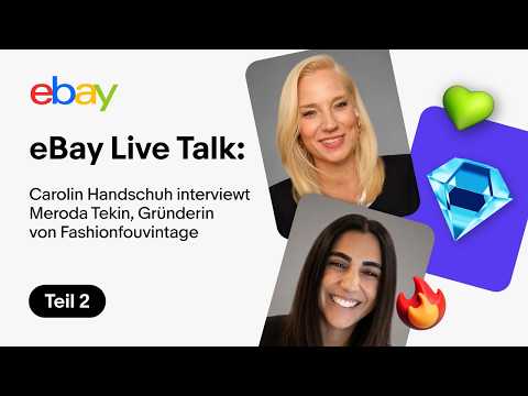 Teil 2: Wie Meroda eBay Live erfolgreich für ihr Business nutzt | eBay for Business DE