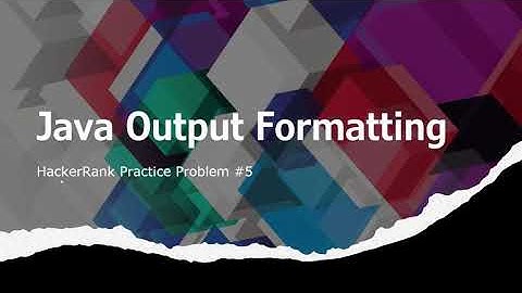 [SOLVED!] Java Output Formatting - HackerRank