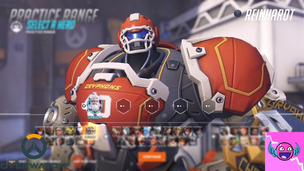 HAMMER DOWN!!! Overwatch 2 Reinhardt Rank Gameplay YouTube