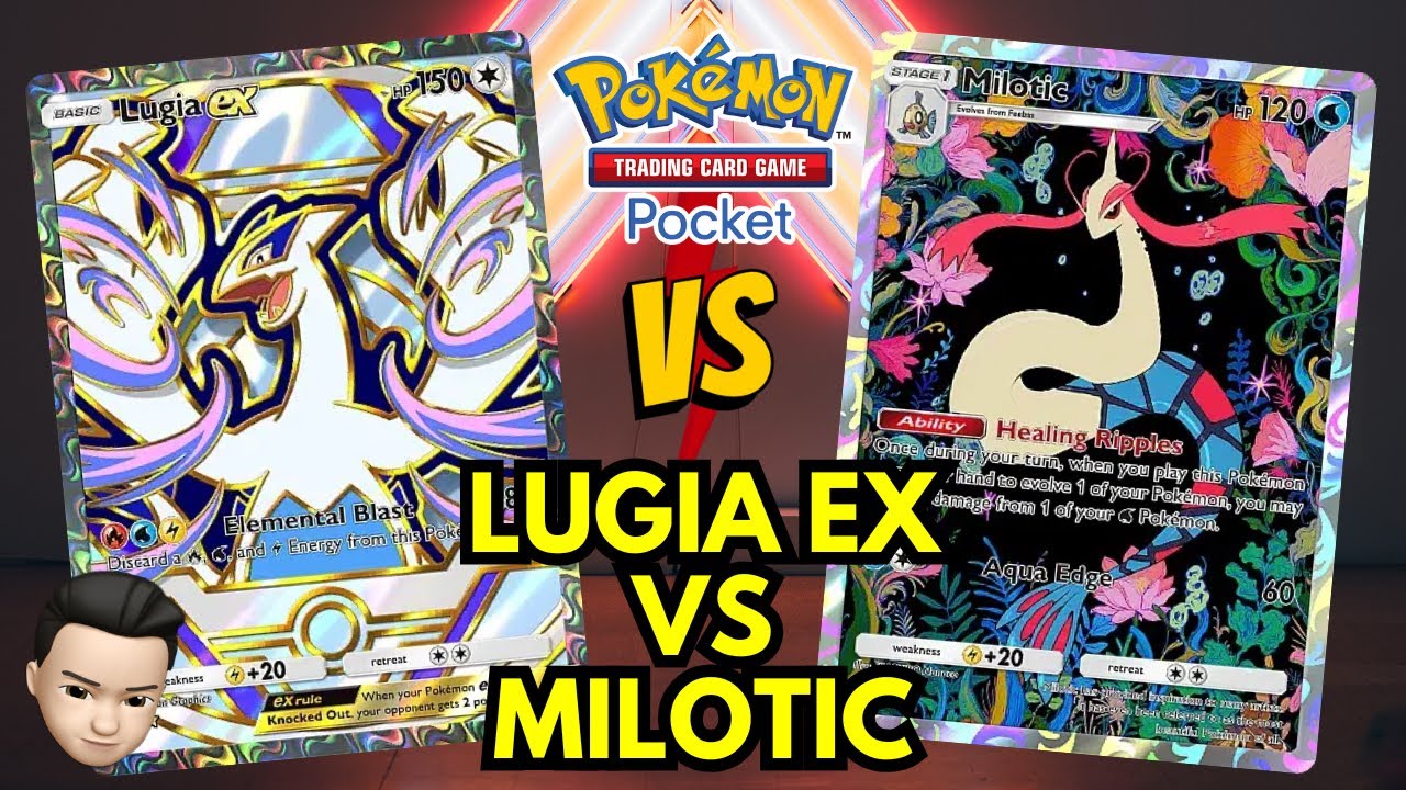 ⚔️ Pokemon TCG Pocket - Lugia EX VS Milotic 
