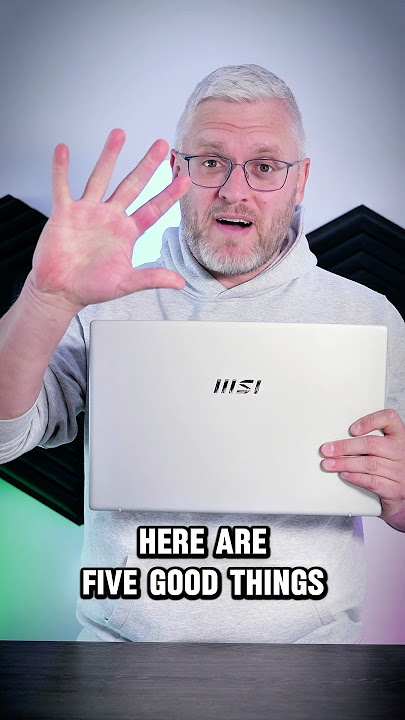 90 Second Review - MSI Modern 15 Budget Laptop