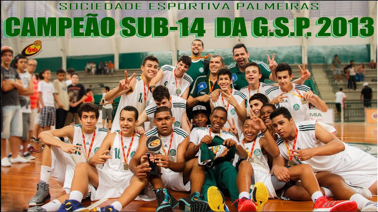 CAMPEÃO! - Basquete SUB-14 - Palmeiras 63 x 31 Pinheiros - YouTube
