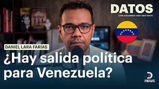 Daniel Lara Farías Analysis: Is there a political way out for Venezuela? | #DATA