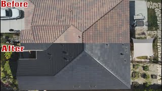 Tesla Solar Roof and Powerwalls Install