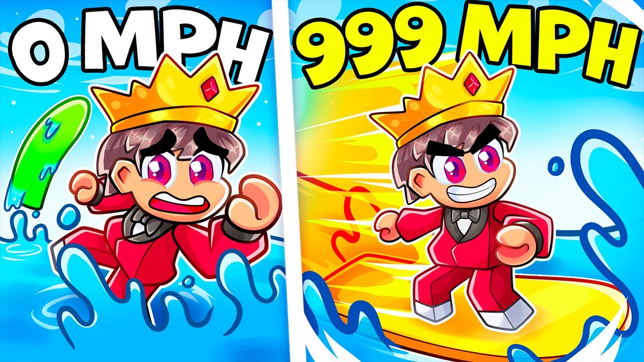 Unlocking MAX POWER In Surf Race Simulator! (Roblox)