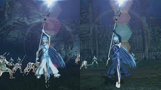 [FE Warriors] Azura's Moveset (Both Dubs   Both Songstress Outfits)