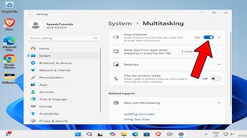 How To  Enable or Disable Snap Layouts in Windows 11