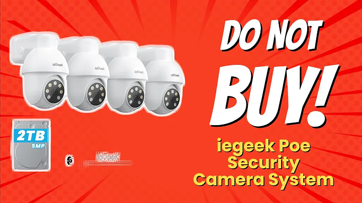 DON'T BUY ieGeek PoE Security Camera System BEFORE WATCHING THIS VIDEO! 🚫👀