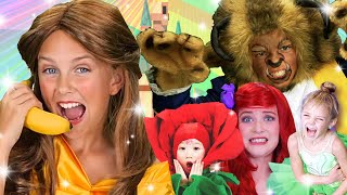 Beauty and the Beast and More! | Finger Family Songs