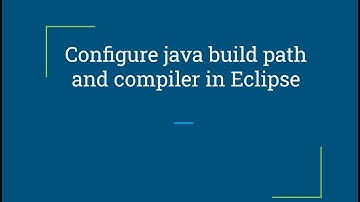 Java build path | Java Compiler Configuration| MAC| Eclipse |