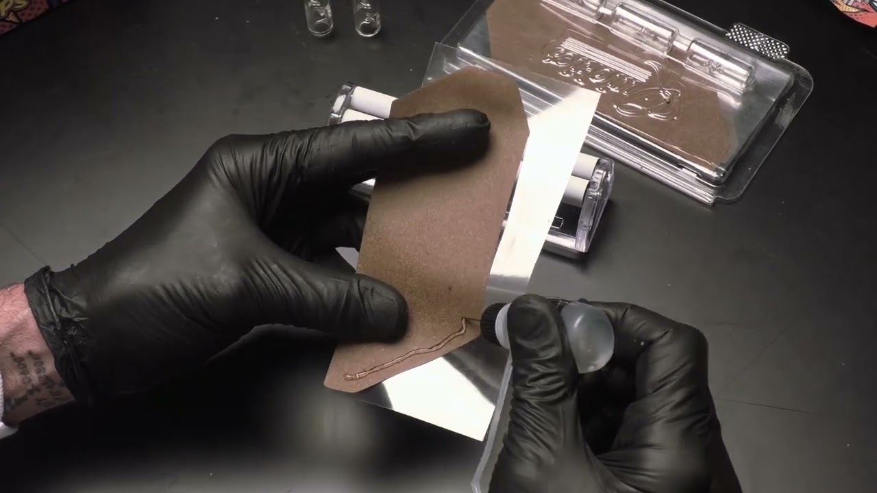 Uncover the mastery of crafting flawless Quickies Hemp Wraps with a reusable Glass Tip by 