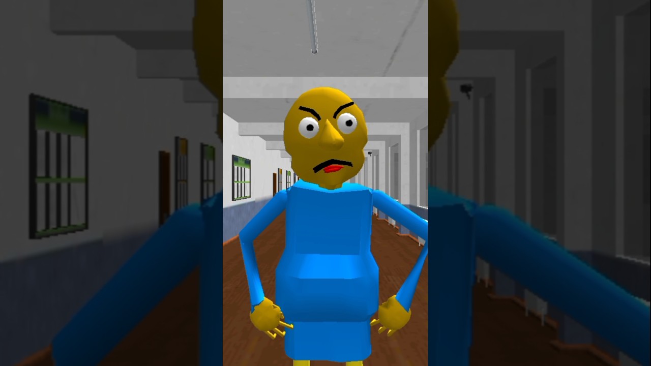 Baldy Neighbor School Escape Jumpscare (tengo el juego original) 