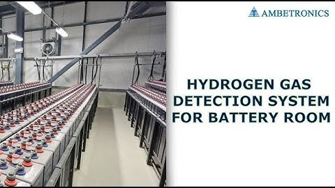 Hydrogen Gas Detector | Battery Room | Server Room | Data Centers