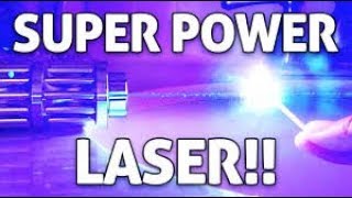 SUPER POWERFUL 5,000mW Handheld LASER - top km