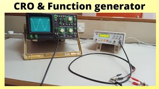 Study of CRO & Function generator