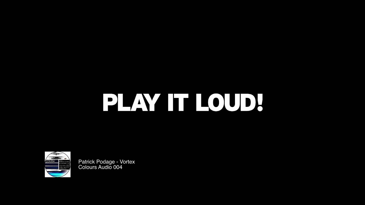 Watch Patrick Podage - Vortex on YouTube Watch Patrick Podage - Vortex on YouTube