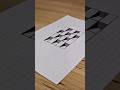 كيف ترسم 3D بسهولة خداع البصر الرسم Draw Drawing 3d 3dart 