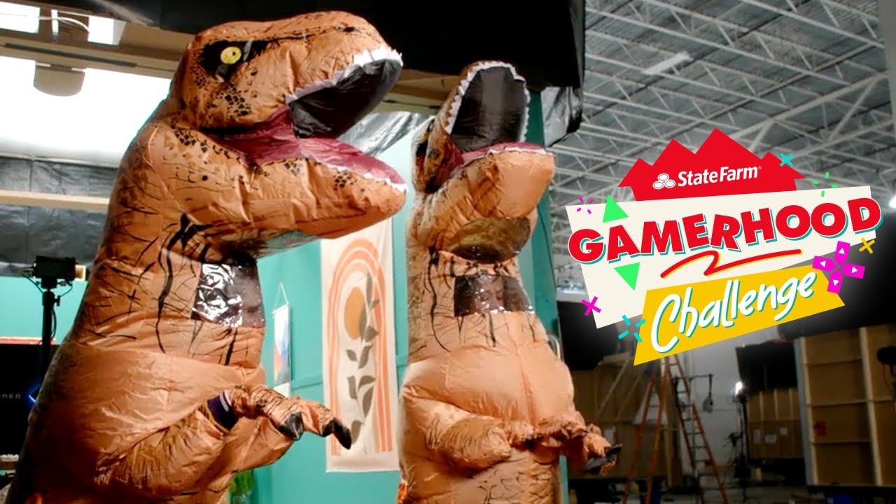 T-Rex Destruction Scavenger Hunt | Between the State Farm 