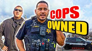 This Female Cop Got Educated By A Genius Auditor | First Amendment Audit part-2