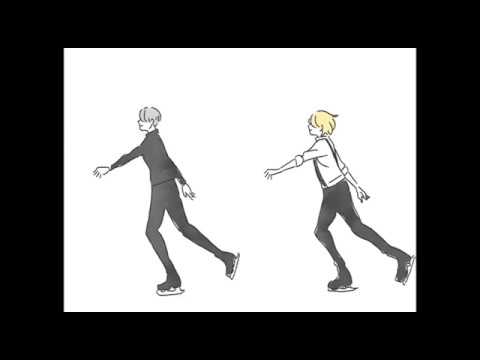 手描き New ユーリオンアイスop A パロディ フィギュアスケート Figure Skating Yoi Fanmade Youtube