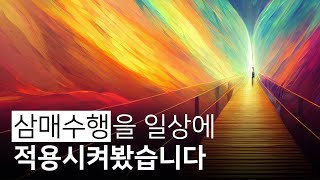 삼매수행을 일상에 적용시켜 봤습니다, 집중력 높이는 방법 | 선정, 헤네폴라 구나라타나