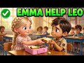 Slow English Story | Emma helps poor boy while Jack bother | Slow English | For Beginners A2 Level