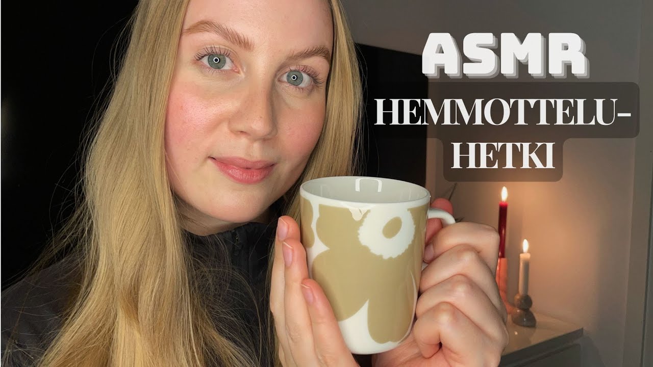ASMR SUOMI | Syksyinen hemmotteluhetki & triggereitä ❤️ apua rentoutumiseen & nukahtamiseen
