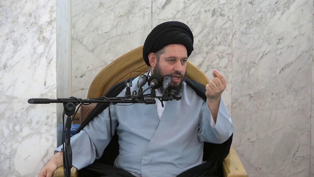 خطبة الجمعة - السيد احمد الشيرازي -العادات وتأثيرها