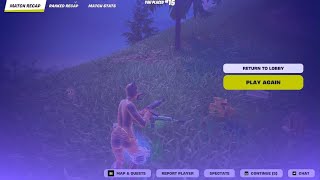 Fortnite playing whit my best friend battle royale win